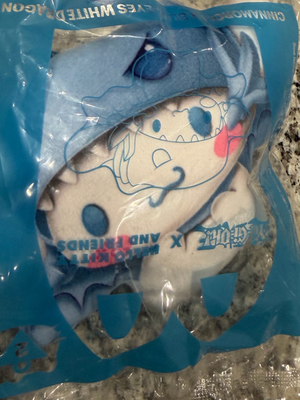 Sanrio Cinnamoroll X Yu Gi Oh! Blue and White Plush